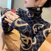 Designer Women's Sweaters Luxury New Turtleneck Y2K Sweater Women Pullover Print Luxury GGity Shirt Female Clothing