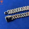 Lifeng Jewelry Sale Baguette Diamond Chain Silver 925 Gold 도금 VVS Moissanite Fine Jewelry Cuban Necklace