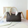 7A Tote Bag Women's Designer Tote Cross-Body Vintage Handbag Purse M61254 Nanpallas Handväskor gjorda av duk och kalvskinn