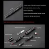 1/2PCS Multi Function Tactical Pen Emergency Flashlight Screwdriver Bottle Opener Window Breaker Outdoor Survival Self 240106