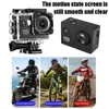 Portable 4K Action Cameras Waterproof Camera with Remote Control Outdoor Cycling Record HD Digital Pography Cam 240106