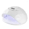 Secadores de unhas 86W UV LED lâmpada - secador de gel com sensor automático 4 temporizador cura para unhas polonesas salão de beleza casa