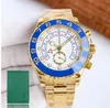 Luxury Wristwatch II 18K ROSE GOLD STEEL 44MM MENS AUTOMATIC WATCH 116681 MEN'S SPORTS WRIST WATCHES ORIGINAL BOX & PAPERS