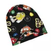 Bérets M et Candy personnage bébé unisexe adulte bonnets casquettes tricoté Bonnet chapeau chaud mode automne hiver extérieur Skullies chapeaux