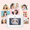 Children Digital Cameras 30 Inch Screen Thermal Po Paper Instant Print With 48MP HD Dual Lens Child Birthday Toys Gift 240106