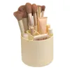 Boîtes de rangement Boîte de maquillage à 360 degrés Rotation de porte-stylo Organisateur de cosméseur pour brosses