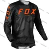 2024 Moda T-Shirt Dağ Bisikleti Takım Foxx Erkekler Tişörtleri Erkekler Downhill Cup Mountain MTB Gömlek Offroad DH Motosiklet Motokros Spor Giyim V92L