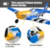 P51D RC Düzlem 2.4G 4CH 6 Eksenli EPP 400mm P51D Mustang RTF Uçak Tek Kezli Aerobatik RC Planer Uçak Oyuncakları Hediyeleri 240106