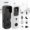 1080p WiFi Video Doorbell Tuya Smart Home Deurbell Wireless Security Camera Doorbells SmartLife App Pir Motion Detection Intercom