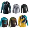 2024 Fashion T-shirt Mountain Bike Suit Foxx Men's T-shirts Bat Mtb Downhill Mountain Shirt Camiseta Motocross snabbtork