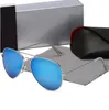Men Classic merk retro dames zonnebrillen luxe designer zonnebril metalen frame zonnebril voor vrouwelijke glazen lenzen met doos R3188