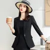 Robes de travail femmes robes costumes printemps été blazers avec hauts et robe tenue de bureau d'affaires professionnelle OL Styles dames ensemble