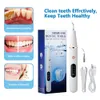 Ultrasonic Dental Tartar Stains Cleaner Tandblekning Rengöring av hushållskalkylplackborttagaren med LED 240106