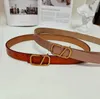 Designer damesriemen voor dames Designer klassiek effen kleur gouden letter Luxe riem Vintage Pin naaldgesp Riemen Breedte 3 cm maat 95-115 Casual leuk HDMBAGS2023