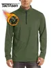 TACVASEN SpringFall термоспортивный свитер мужской 14 топов на молнии дышащая футболка для бега в тренажерном зале пуловер мужская спортивная одежда 240106