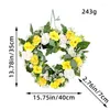 Decoratieve bloemen liefde hart krans lichtgewicht hoofdband decoratie lente seizoen achtergrond hangend ornament voor speciale dagviering