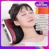Masajeador de cuello Almohada de masaje eléctrica Dispositivo de almohada de masaje multifuncional Masajeador de salud para el cuello Almohada de relajación Masajeador 240106