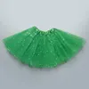 Palco desgaste 6 pcs meninas fofo aniversário tutu saia princesa pettiskirt ballet dança para 2-8 anos fada s traje cosplay