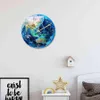 Night Glowing Acrylic 3D Earth Wall Clock In Dark Fluorescent Luminous Needle Art Horloge Modern Home Decoration Living Room 21110172p