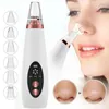USB Rechargeable Blackhead Remover Face Pore Vacuum Skin Care Acne Cleaner Pimple Removal Suction Tools 240106