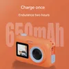 SJCAM Doppio Schermo Per Bambini Macchina Fotografica 1080p Del Bambino Giocattolo Della Macchina Fotografica Educativi FAI DA TE Fotografia Digitale Macchina Fotografica Vocale Per Bambini DV FunCam +