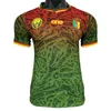 24 25 Camerún Jugador para hombre Jersey de fútbol ABOUBAKAR MAGRI N. CLINTON ATEBA ANGUISSA CASTELLETTO WOOH MOUKOUDI Blanco Rojo Verde Camisetas de fútbol