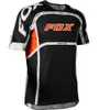 2024 T-shirt de mode Costume de vélo de montagne Foxx T-shirts pour hommes Chemises de chauve-souris pour hommes Manches courtes Descente Séchage rapide Respirant Motocross Racing Mountain Enduro VTT 22i4