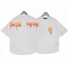 Summer Pa Men Womens Palms T-shirts Mans Stylist Tee Guillotine Bear Palms Tryckt Kort ärm trunkerade björnar Vinklar tees ängel t shirt ani bl1