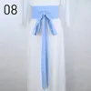 Antique Style Hanfu Belt 360cm Long Cotton Linen Waistband Women Kimono Obi Dress Decor Waist Cosplay Accessories 240106