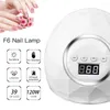 Secadores de unhas 86W UV LED lâmpada - secador de gel com sensor automático 4 temporizador cura para unhas polonesas salão de beleza casa