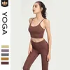 Lu Align Lemon AL-leggings Damesbeha's Cropped broeken Outfits Dames Sport Yogasets Damesbroeken Oefening Fiess Wear Hardloopleggings voor meisjes