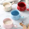 Dinnerware Sets Pan Butter Warmer Ceramics Soup Pot Saucepan Small Cookware With Pour Spouts For Boiling Noodle Coffee