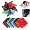 Bandanas Women Fashion Headwear Neck Scarf Wristband Hair Band Paisley Bandana Printed Square Scarves