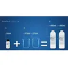 Микродермабразия Aquaclean Aqua Peeling раствор 50 мл на бутылку гидра сыворотки для лиц для нормальной кожи дермабразии577