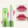 Neue Promotion Veganer Lipgloss Farbwechsel-Lippenstift Aloe Vera Lippenstift