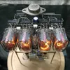 Table horloges bricolage en12 Nixie Tube horloge numérique Creative Control Control Circuit Circuit Building Bureau Retro Glow Decoration