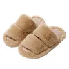 new Winter Women Slippers White Pink Black White Fur Warm Solid slide-proof Indoor Comfortable classic Lady Sandal Soft Girl Slides