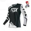 2024 T-shirt de mode Costume de vélo de montagne Foxx T-shirts pour hommes T-shirts pour enfants Séchage rapide Motocross Downhil Mountain Dh Shirt MX Moto Cyclisme Ropa pour garçons VTT T-shirts V0GT