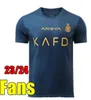 Maglie da calcio Al Nassr FC Ronaldo 2023 2024 Home giallo lontano 23 24 CR7 Gonzalo TALISCA Martinez Talisca Ghislain Konan Vincent Aboubakar uomo bambini Maglia da calcio