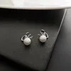 Stud Earrings For Women Antler Ear ClipFashion Pearl Deer Bone Clip Without Girls Stainless Steel Jewelry Gift