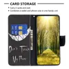 Capa de telefone magnética luxuosa Folio Graffiti Vogue para iPhone 15 Plus 14 13 12 11 Pro Max Samsung Galaxy S24 S22 S23 Ultra Vários slots para cartões Capa de suporte de carteira de couro