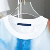 カラータザシャツプラスサイズルーズ緩んだ大きい半袖ピュアコットンファッションデザイナーブランドの文字印刷されたカジュアルサマートップス服