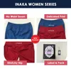 Inaka Women Shorts Yoga Wear Seamless Elastic HipLifting High Waist Scrunch Tight Sports Gym Pants Power For 240106