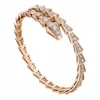 Klassieke armbanden goud zilver designer snake armband 925 zilveren manchet bangle nlay gypsophila diamanten armbanden dames heren liefde wedd271J