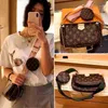 10A عالي الجودة متعددة Pochette Felicie محفظة فاخرة Mini المحافظ Crossbody حقيبة Woman Handbag أكياس الكتف مصممين للنساء مع صندوق وبطاقة