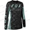 2024 Модная футболка Костюм для горного велосипеда Foxx Мужские футболки для беговых горных женщин Горный спуск Dh Bmx Mtb Racing Мотокросс Велоспорт Дамы Bht9
