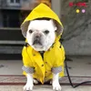 Vestuário para cães Pet Casaco impermeável jaqueta para pequenos médios grandes cães gatos capa de chuva esporte hoodies popa perro roupas de moda