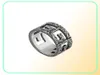 Vender un anillo de patrón cuadrado Top S925 Sterling Silver Ring Pareja Anillo de San Valentín Anillos salvajes Accesorios de moda Suministro5780896