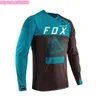 8319 2024 T-shirt de mode costume de vélo de montagne Foxx T-shirts pour hommes chauve-souris vtt descente chemise de montagne Camiseta Motocross séchage rapide Enduro tout-terrain homme Maillot de cyclisme