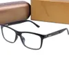 NUOVI occhiali da uomo leggeri di alta qualità montatura unisex concisa rettangolare tavola fullrim gamba in fibra di carbonio 55-16-145 per prescriptio264Z